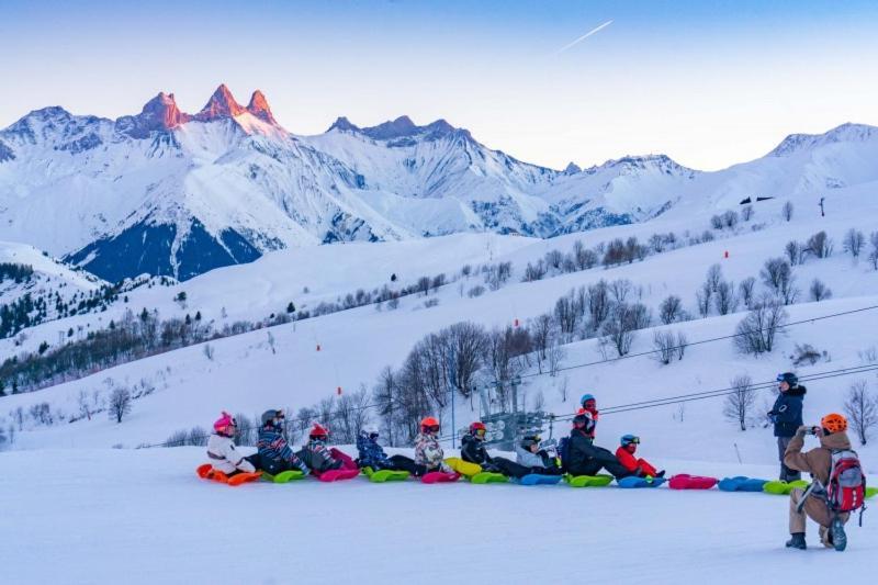 Ferienwohnung Sweetloc - Appt Au Pied Des Pistes Au Corbier Villarembert Exterior foto